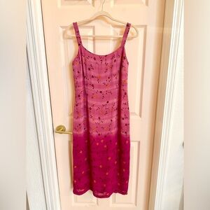 Pink floral Julio dress